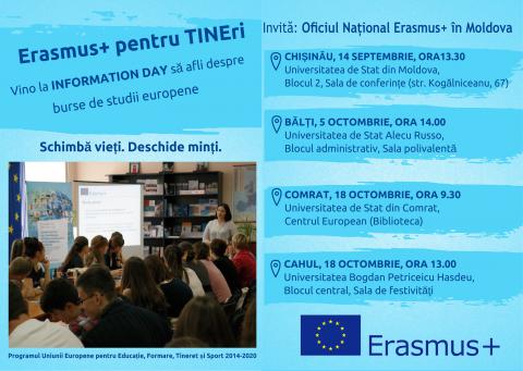 Information Day&Targ de burse Erasmus+