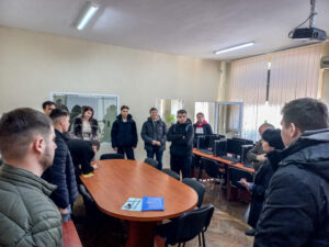 Elevi in vizita la Facultatea de Matematica si Informatica, USM