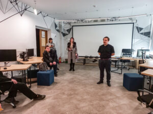 Elevi in vizita la Facultatea de Matematica si Informatica, USM